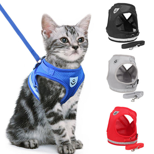 Kitten Harness and Leash Set for Cats