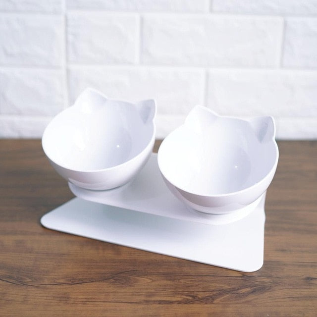 Raised Double Pet Bowl