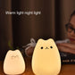Cute Color Changing Cat Touch Lamp
