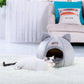 Pet Dog Cat Tent House Kennel Winter Warm